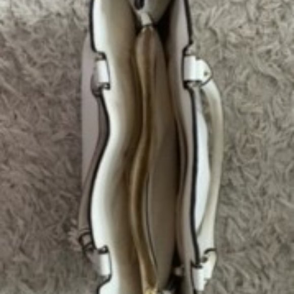 White Kate Spade Purse with tassel - Picture 2 of 3